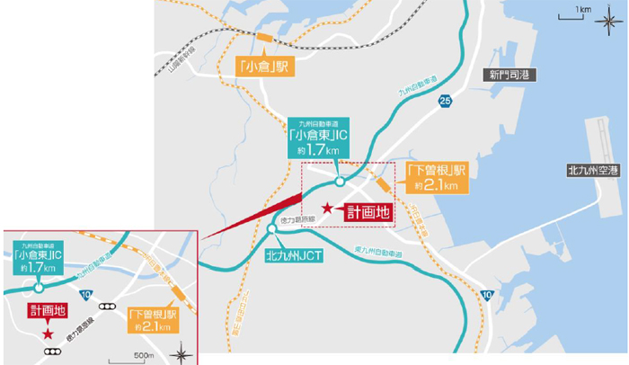 20250818jrkyusyu2 - JR九州、吉田海運／福岡県北九州市で物流施設を共同開発、2027年竣工へ