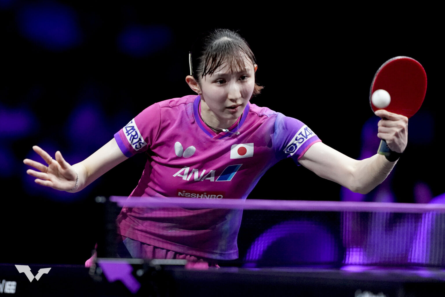 早田ひな パリ五輪4位の韓国エースに6連勝！ベスト16入り【卓球 ヨーロッパスマッシュ】（テレ東スポーツ） - Yahoo!ニュース