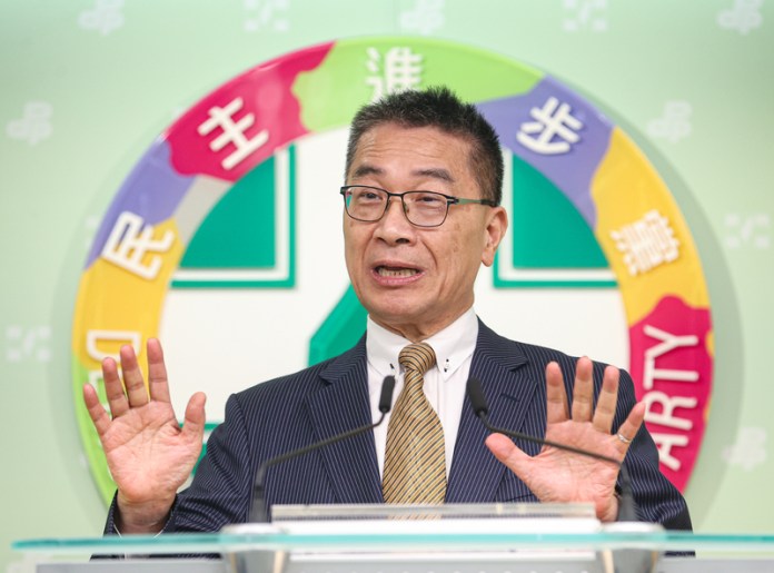 民進党の秘書長に就任する予定の徐国勇氏(写真／中央社)