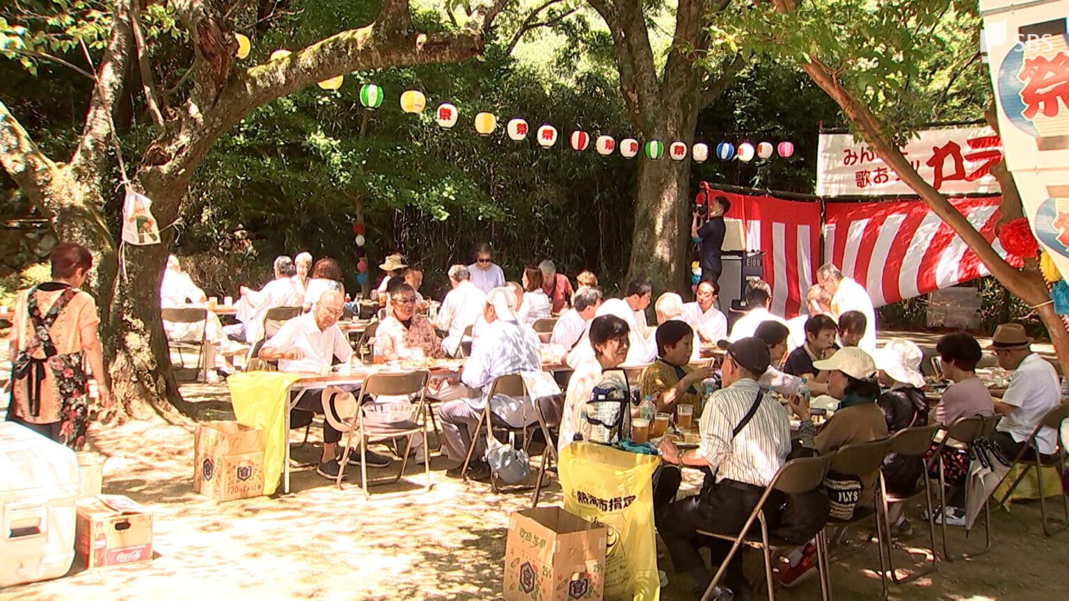 熱海土石流からの復興祈る 伊豆山神社で年に一度の本宮社例祭と納涼祭=静岡県・熱海市（静岡放送（SBS）） - Yahoo!ニュース
