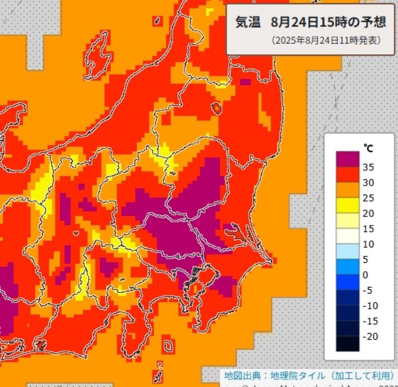 【速報】埼玉県鳩山町で全国1位の高温 38・4度 熊谷、所沢市なども危険な暑さ 雷注意報も（埼玉新聞） - Yahoo!ニュース - Yahoo!ニュース