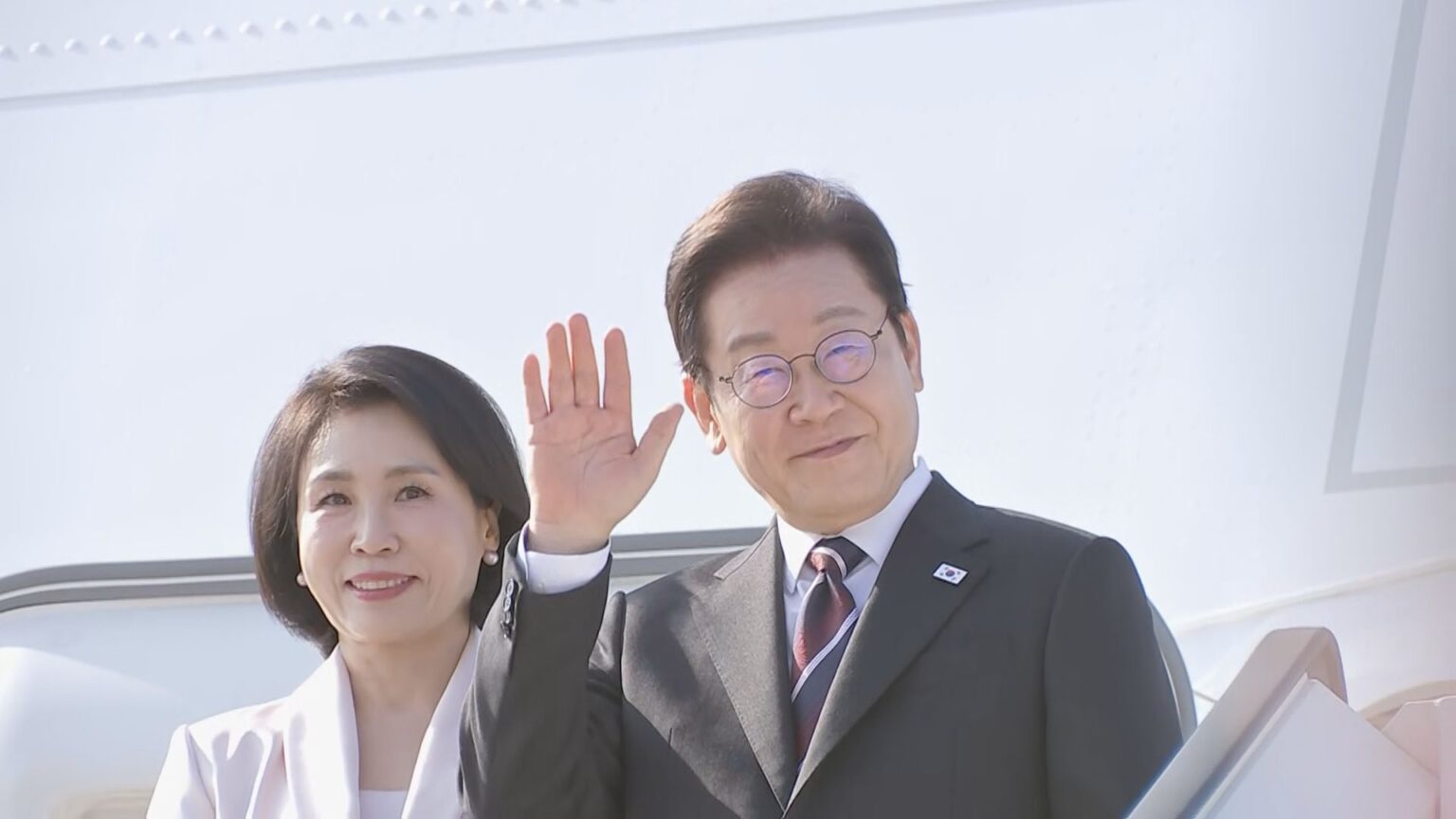 【速報】韓国・李在明大統領、25日の米韓首脳会談に向け日本を出発（TBS NEWS DIG Powered by JNN）
