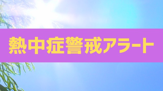 26日は『危険な暑さ』になる予想 青森県に熱中症警戒アラート発表（青森放送） - Yahoo!ニュース