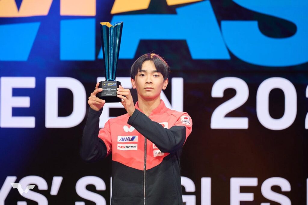 卓球 ヨーロッパ ユーススマッシュ2025 川上流星がU19男子シングルス優勝|卓球レポート 卓球 ヨーロッパ ユーススマッシュ2025 川上流星がU19男子シングルス優勝|卓球レポート