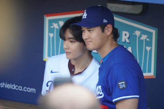大谷翔平と対面したスター「世紀の出会い」　韓国メディア鼻高々…"一斉速報"した共演 | Full-Count