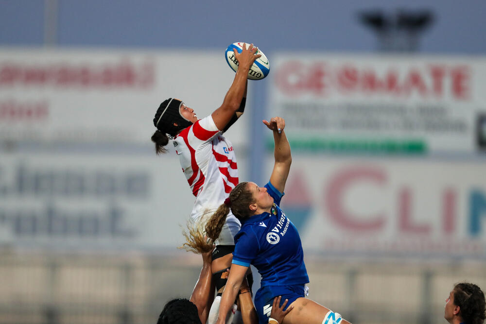 8月9日（土）イタリア遠征 女子日本代表 vs 女子イタリア代表 試合結果｜日本ラグビーフットボール協会