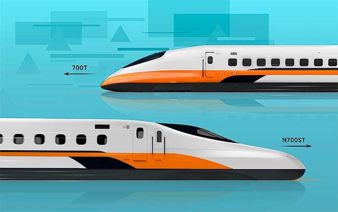 台湾高鐵，新形車両の形式名は「N700ST」に