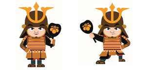 ひでながくんポーズ２種