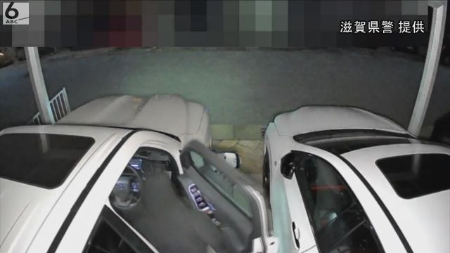 時価１０００万円相当のランクル盗まれる　防犯カメラに不審な人物　転売目的の組織的な犯行の可能性も　滋賀・東近江市