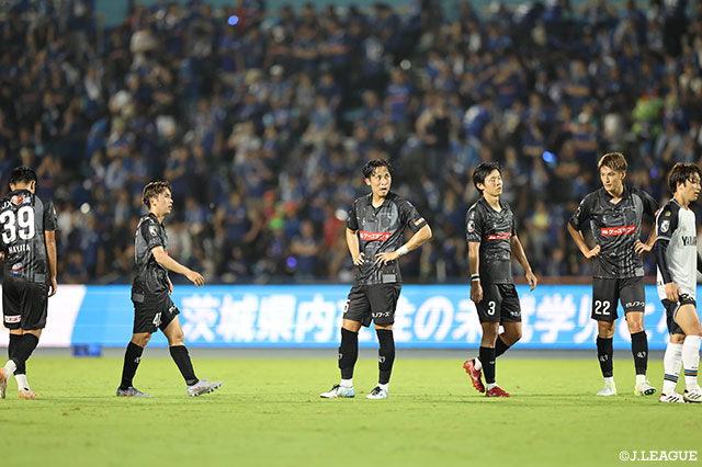 敗れた水戸は連勝はならなかったものの、首位の座を守った