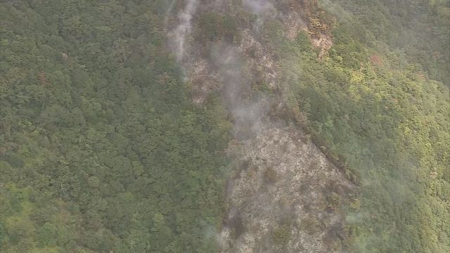 通報から３日目　火は収まらず…徳島・板野町で山火事　自衛隊に災害派遣要請　消火活動続く