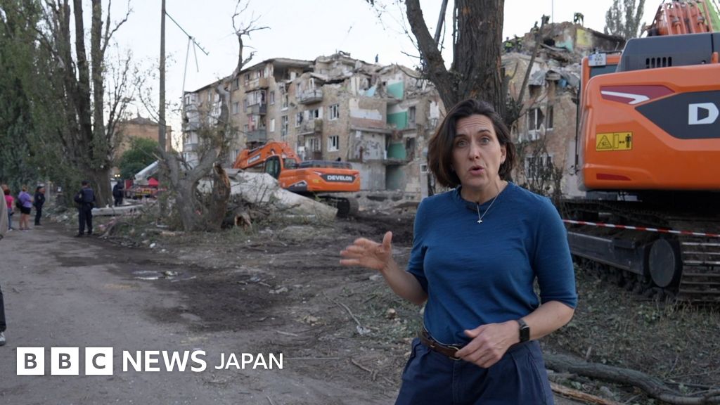 ロシアの夜間攻撃で多数の死者、キーウで捜索活動続く　BBC特派員が報告 - BBCニュース