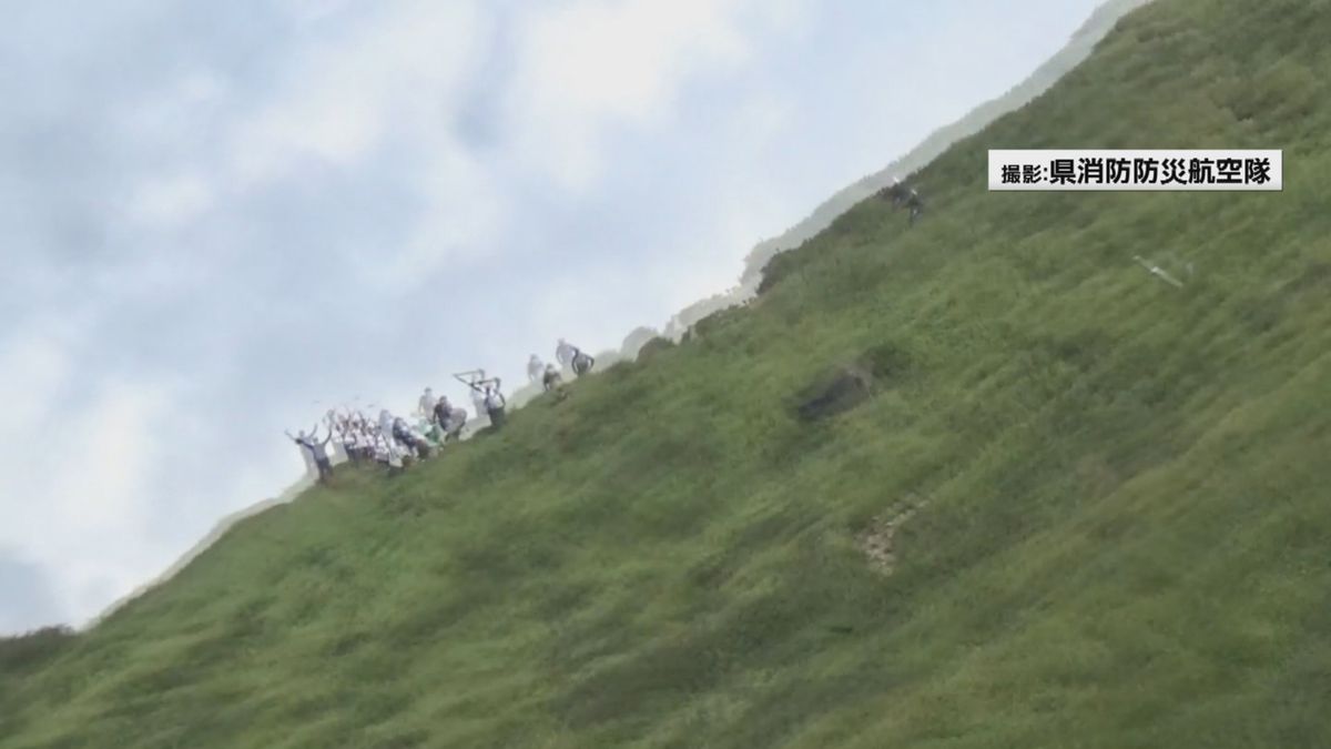 山形県遊佐町の鳥海山山頂付近の登山道で倒れていた男性が死亡　病死とみられることが判明