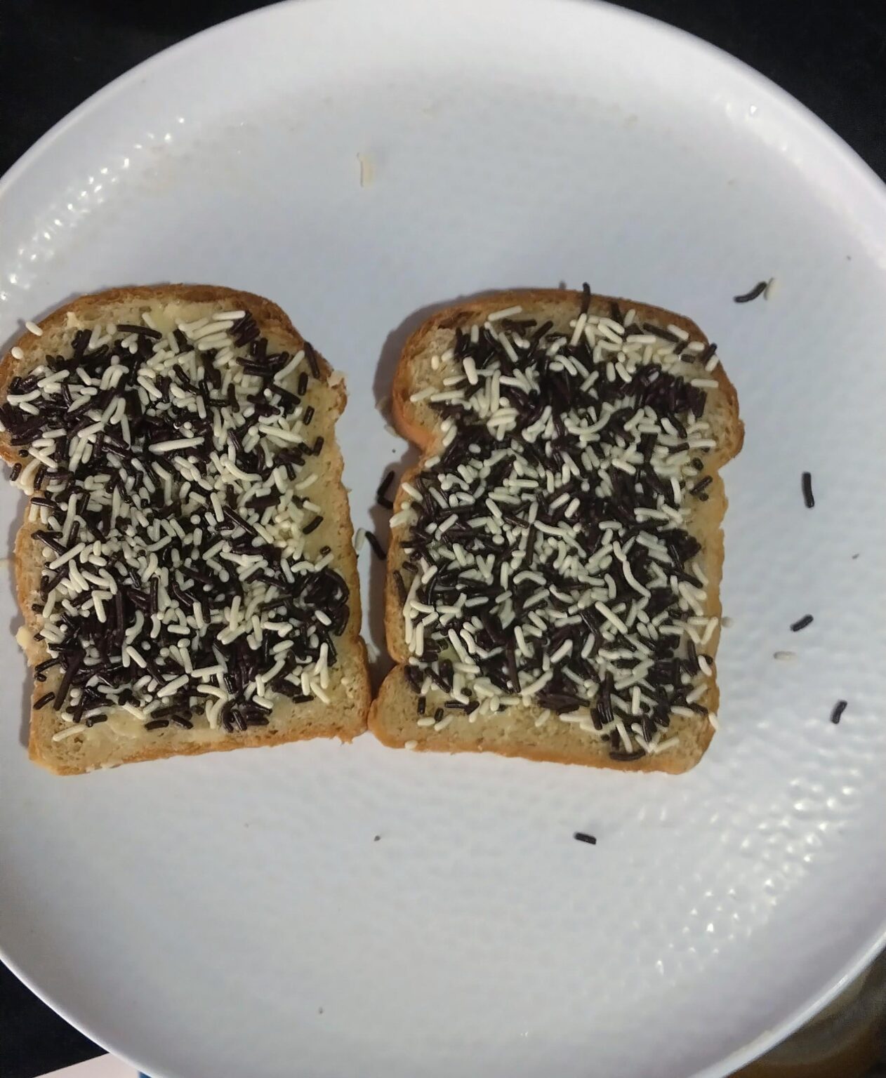 私はあなたたちが私に言った方法でパンのハーゲルスラグを作りました：D