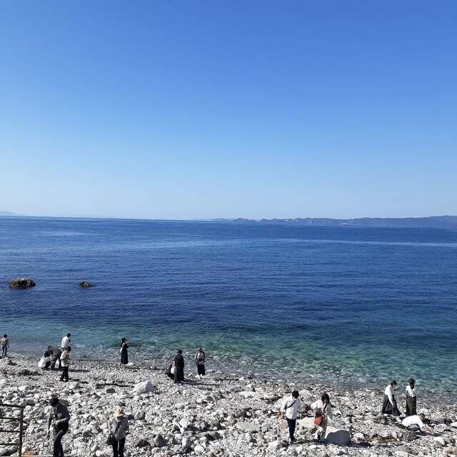 道の駅白崎海洋公園　　美しい海