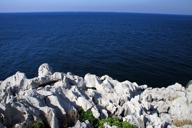 道の駅白崎海洋公園　紺碧の海