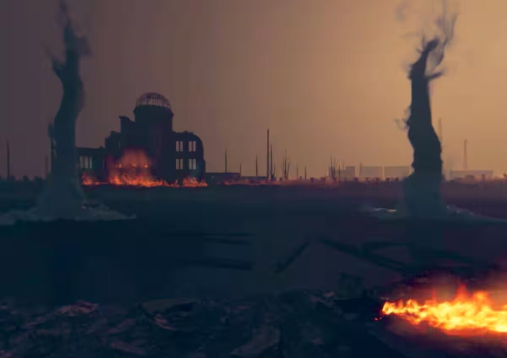 原爆炸裂5秒後に広がる焦土 暗い空、焼け落ちたドーム 投下直後の広島、VRで再現 | JAPAN Forward 77Z55Q4PUZPIHGFR3HNZM3MNW4