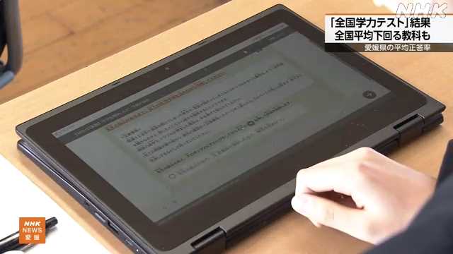 全国学力テスト 愛媛は中学「数学」など全国平均やや下回る｜NHK 愛媛のニュース