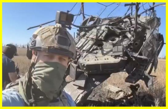 ロシア人は自分のT-90Mタンクを破壊されたと思われるレオパード2と間違え、それが彼らの燃えた装備であることがわかるまで喜びに満ちた写真を撮りました