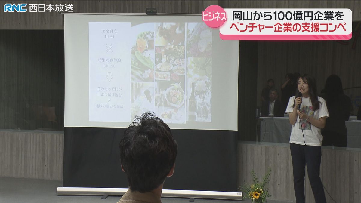「岡山県から世界へ」ベンチャー支援コンペ