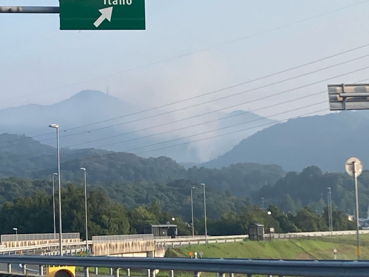 板野町の山火事延焼中　自衛隊に災害派遣要請【徳島】