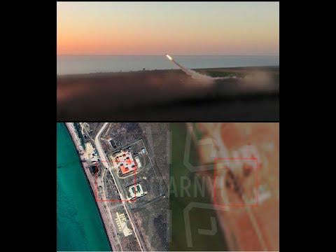 フラミンゴミサイルがクリミアに当たる！ 6つのKhivusクラスのホバークラフトとロシアの兵舎を破壊します！