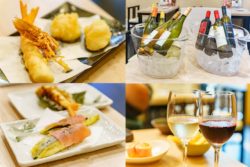 「天ぷらとワイン SHI-JUN」の『神の海老』『ワイン飲み放題』他（寝屋川市香里新町）【ねやつーグルメ】 - 寝屋川つーしん