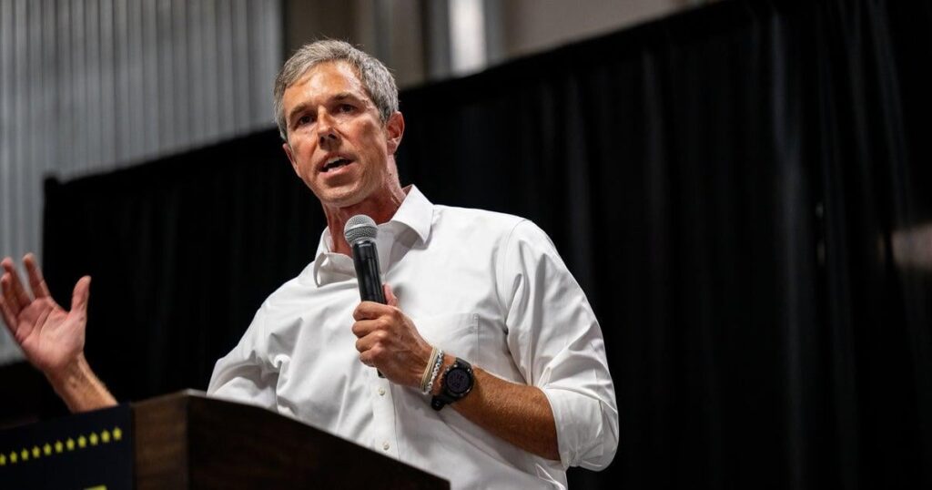Beto O'Rourkeは、テキサスの民主党が反撃しない場合、3番目のトランプの用語が来ていると言います