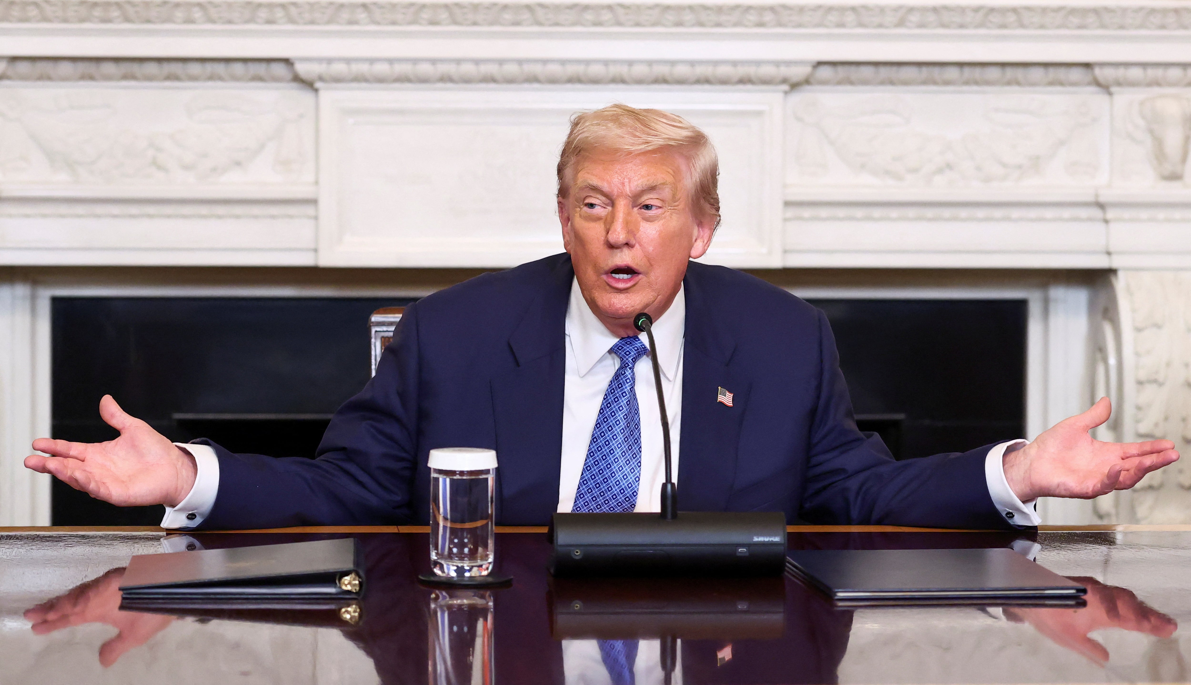 トランプ氏、プーチン大統領と15日にアラスカで会談と発表