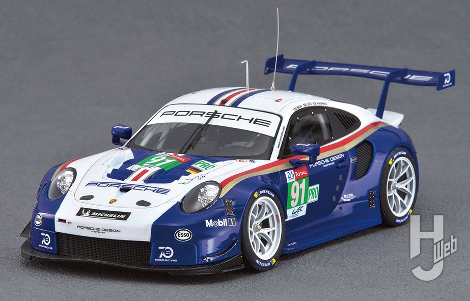 ポルシェ 911 (タイプ991)RSR 2018 ル・マン 24時間レースカーナンバー91

