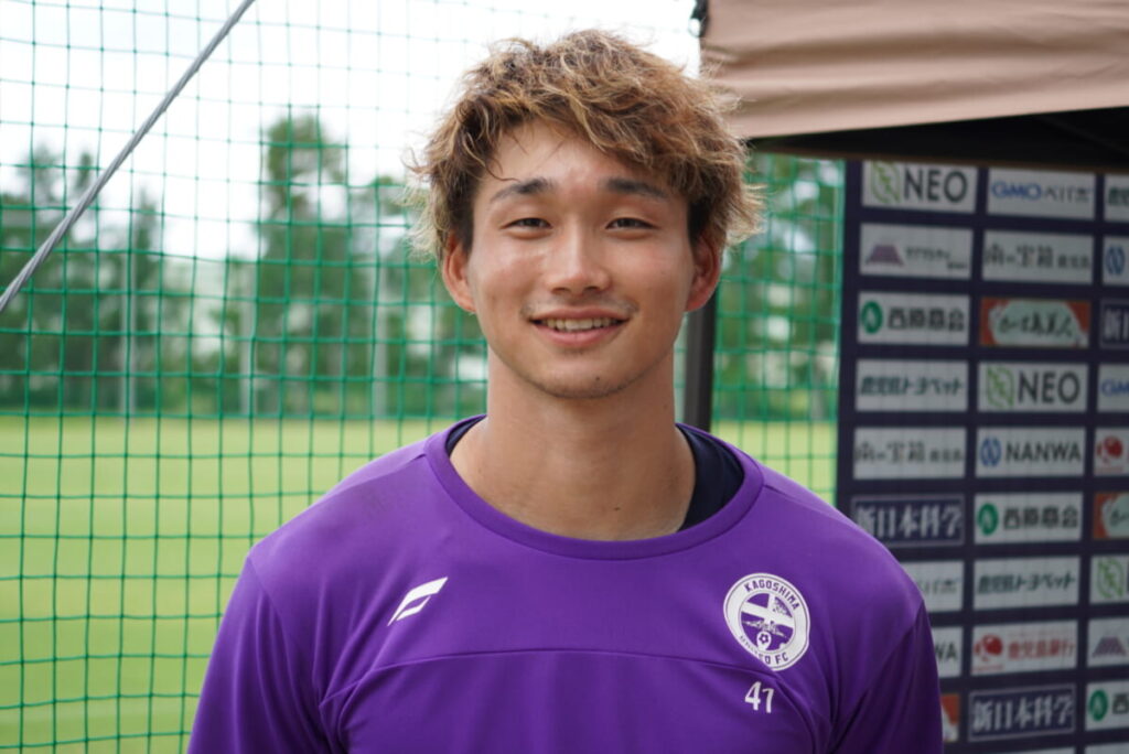 【選手コラム】新加入GK・JIMON寺門陸、鹿児島を熱くするストロングピース : KAGOSHIMA SOCCER MAGAZINE“カゴサカ☆”