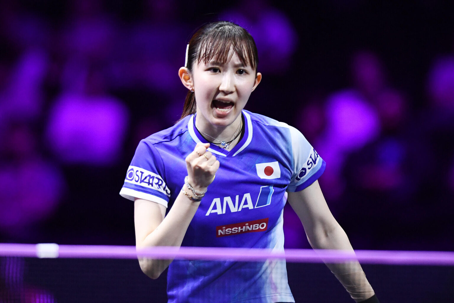 早田ひな 欧州4強のスペイン選手を撃破！日本女子勢の初戦を飾る【卓球 WTT横浜】｜テレ東卓球NEWS：テレ東