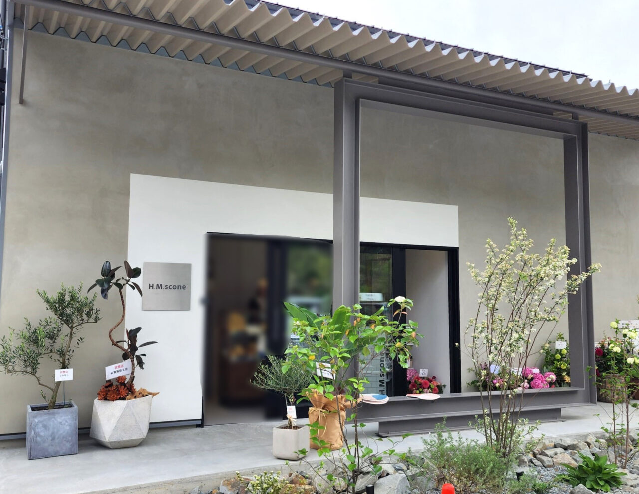 「H.M.scone（エイチ・エム・スコーン）」店舗外観