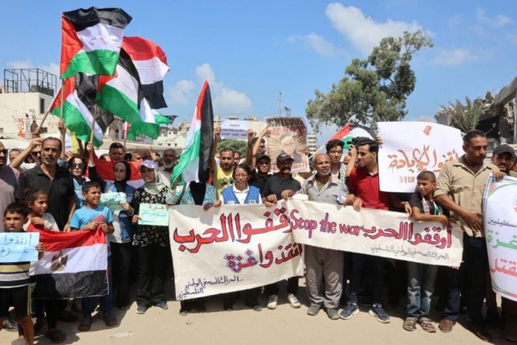 イスラエルの攻撃迫るガザ市、恐怖を募らせる住民　強制退去に危機感