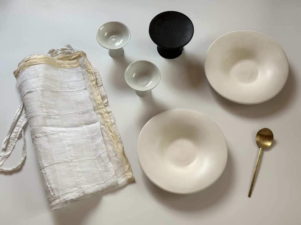 韓国旅の購入品　うつわ　ポシャギ