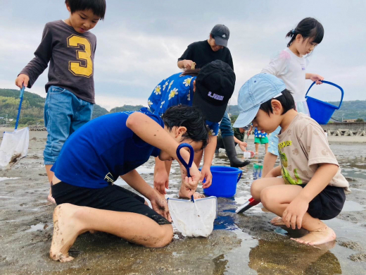 【鹿児島県霧島市】小浜の海で遊ぼう 学ぼう 干潟のいきもの観察ツアー ／ OBAMA LIFE