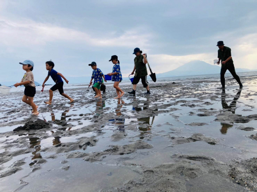 【鹿児島県霧島市】小浜の海で遊ぼう 学ぼう 干潟のいきもの観察ツアー ／ OBAMA LIFE
