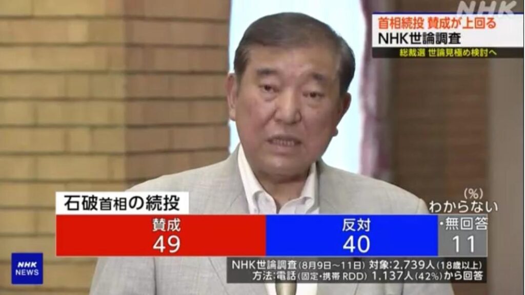 ｢石破首相続投 賛成多数｣ 年齢補正で賛否逆転 高齢者に偏った世論調査にNHK｢課題と認識｣― 実態と乖離した数値が「世論」として報じられてきた可能性