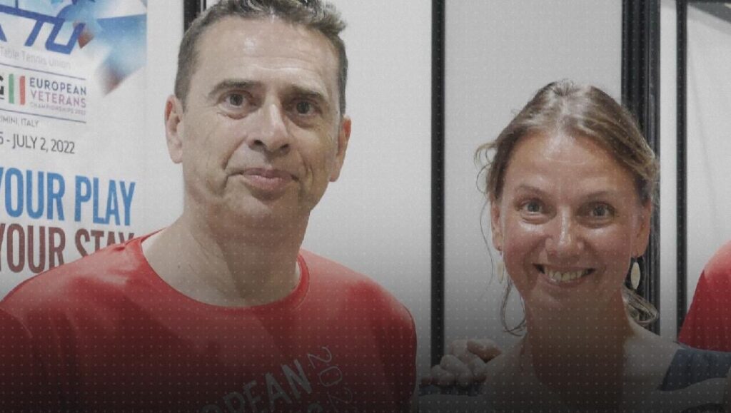 インフォグラフィック：ラトビアの卓球連盟におけるEttuの副会長Ina Jozepsoneと彼女の家族経営