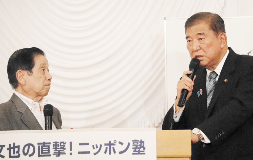 篠原氏「主権者教育へ一番は新聞読むこと」　「直撃！ニッポン塾」に石破首相来訪も - 大分のニュースなら 大分合同新聞プレミアムオンライン Gate