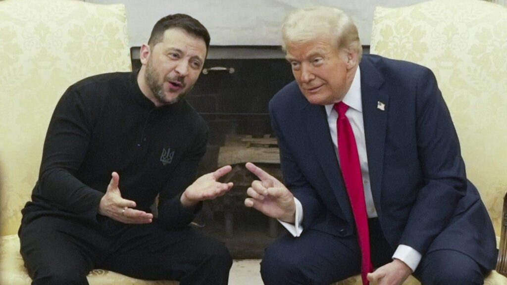 トランプはロシアとの取引に到達するために「本当にゼレンスキーにある」と言います