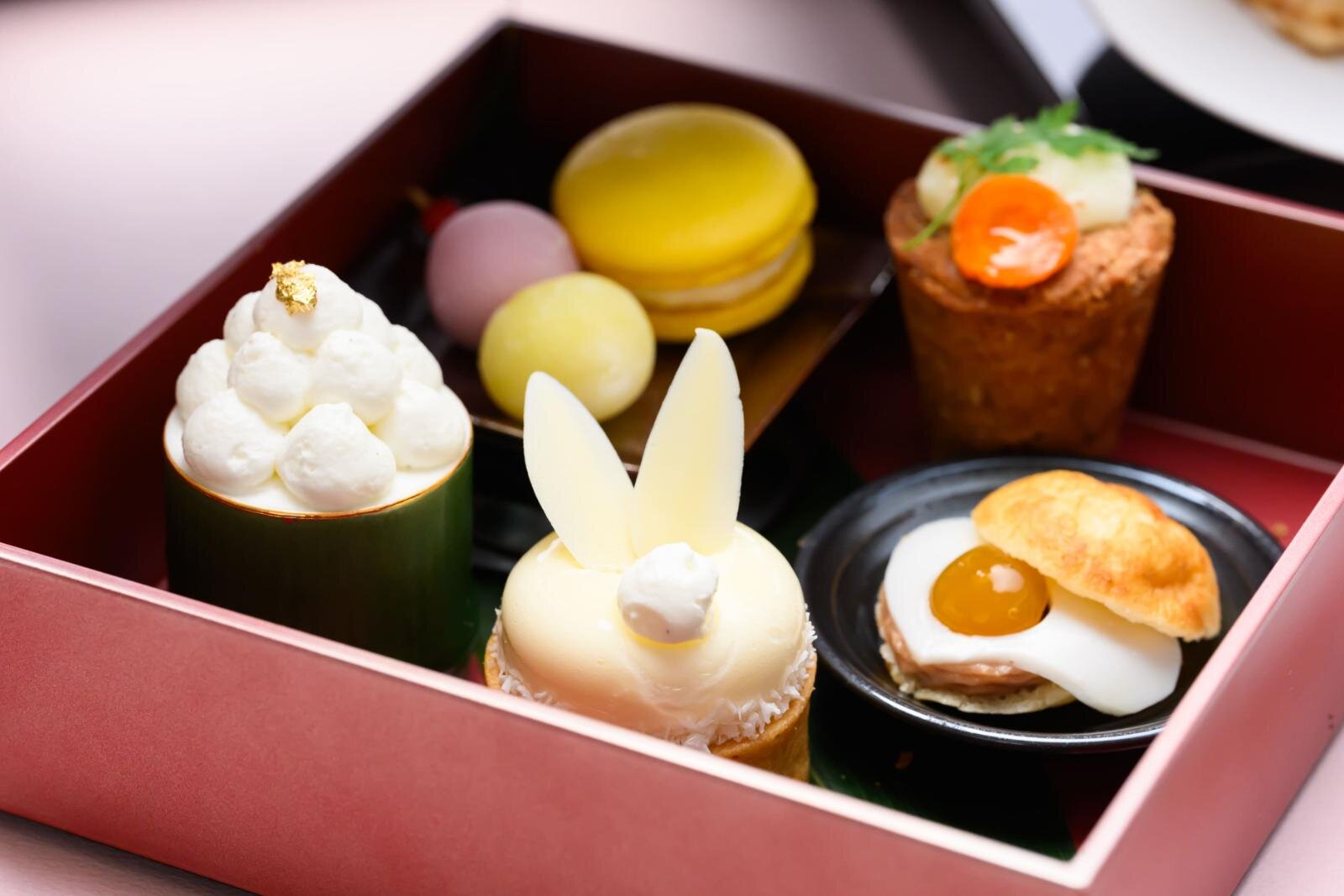 フォションホテル京都「お月見アフタヌーンティー」うさぎ型ムースや月見だんご、満月のキッシュなど｜写真2