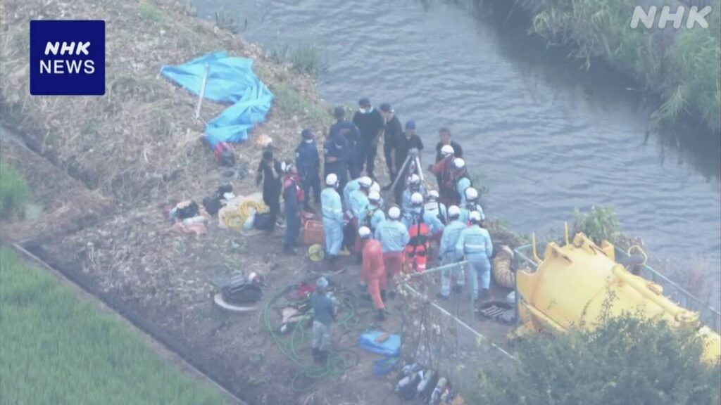 埼玉 行田 作業員4人がマンホールに転落 全員の死亡確認 - nhk.or.jp