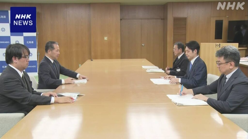 資源エネルギー庁長官 北海道知事と面会 原発再稼働理解求める - nhk.or.jp