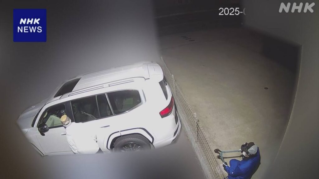 盗難対策搭載 新モデルのランドクルーザー盗まれる 新手口か - nhk.or.jp