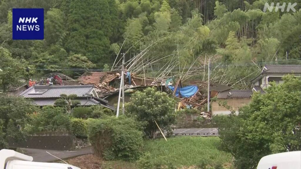 鹿児島 姶良 倒壊住宅で1人見つかる 心肺停止状態 成人女性か - nhk.or.jp