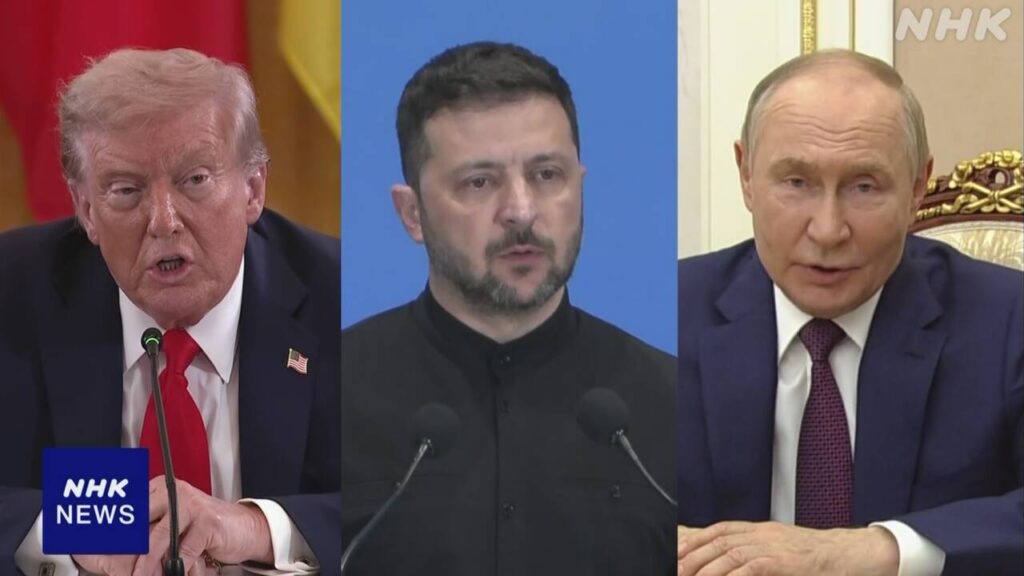 トランプ大統領 “ロシアとウクライナ 両首脳会談へ調整開始” - nhk.or.jp