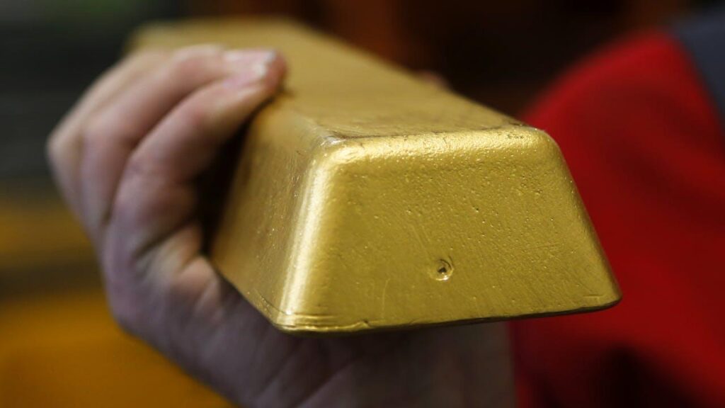 コペンハーゲン空港で12キロの金で撮影されたゴールドスミス