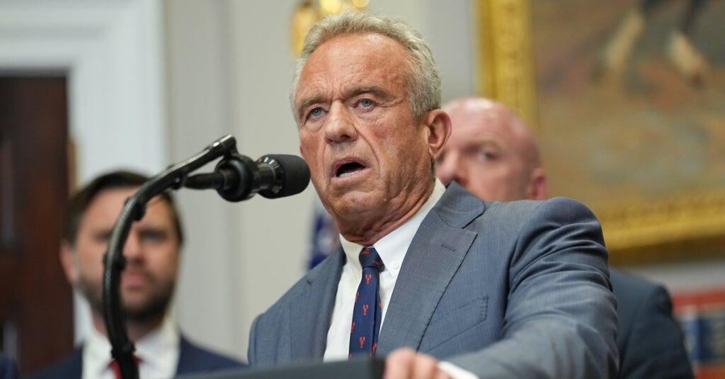 RFK Jr.はワクチン開発のための5億ドルの資金をキャンセルします