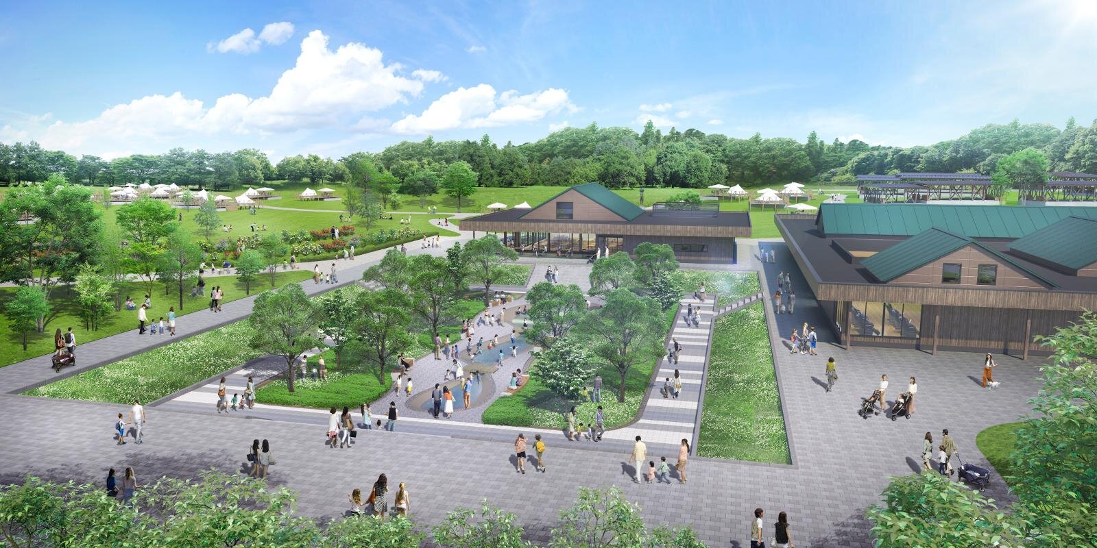 泊まれる植物園「ザ ボタニカルリゾート リンネ」茨城県植物園にグランピング＆温浴施設を新設｜写真1